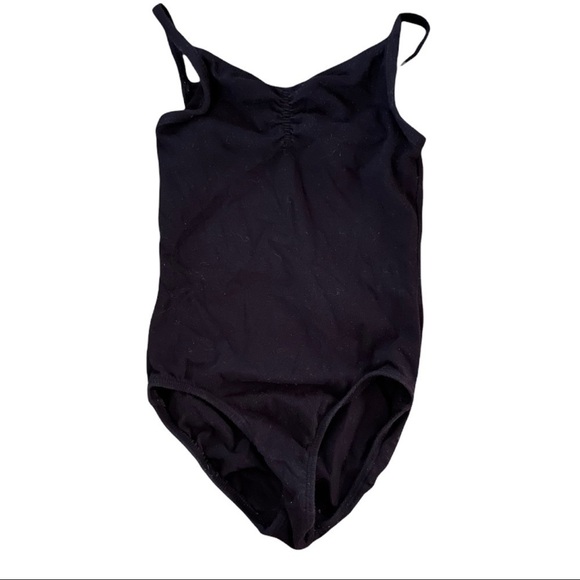 Danskin Freestyle Girls Black Leotard with Studs Size 6 6X - Picture 2 of 5